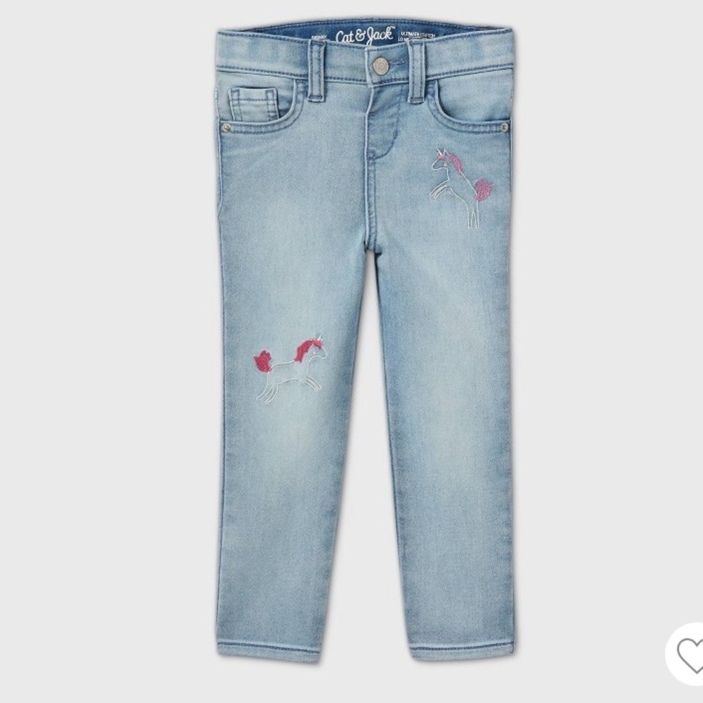 NWT! Cat & Jack Unicorn Jeans
